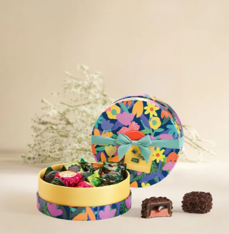 Small Spring Hamper with Assorted Chocolates