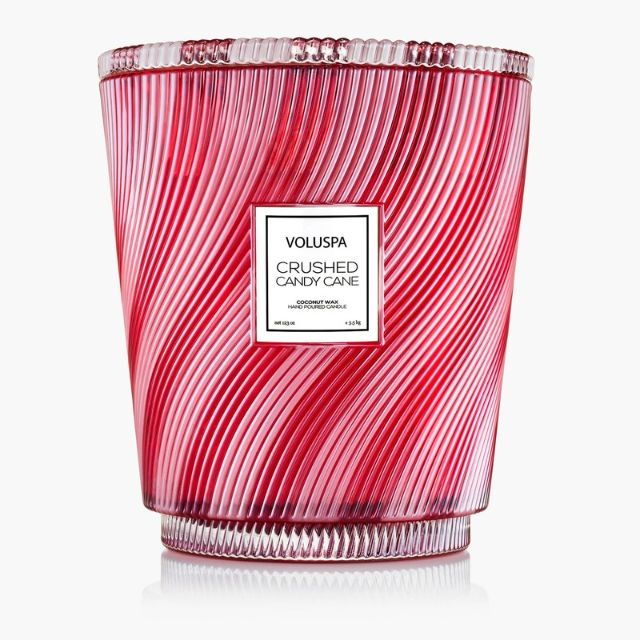 Crushed Candy Cane 5-Wick Hearth Candle – The Flower Factory, Tarzana CA