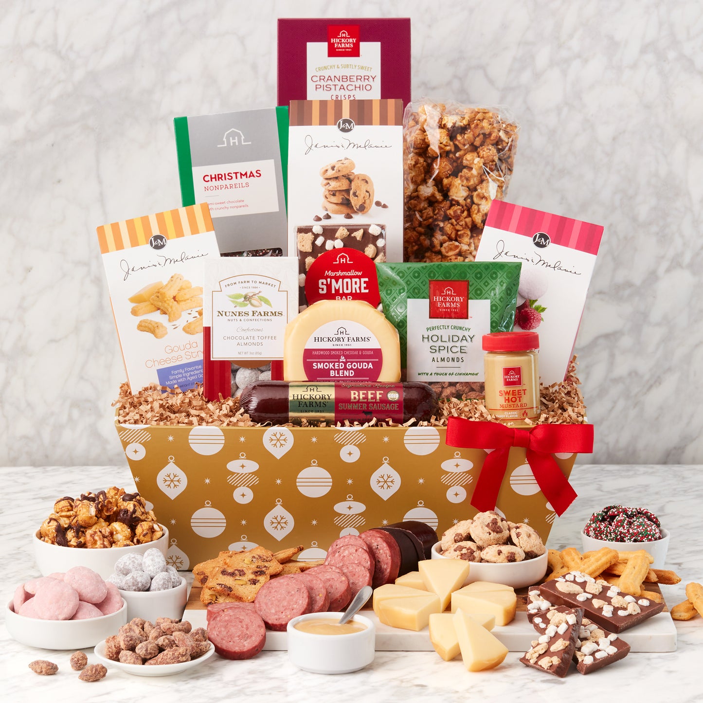 Holiday Cheer Gourmet Gift Basket