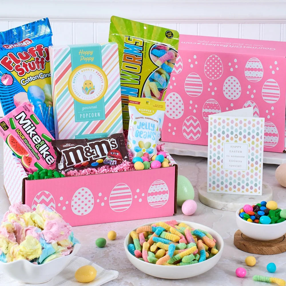 Happy Easter Candy Care Package - Pink
