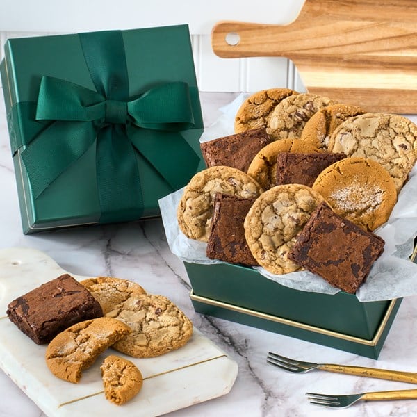 'Tis The Season Cookie and Brownie Bakery Small Gift Box