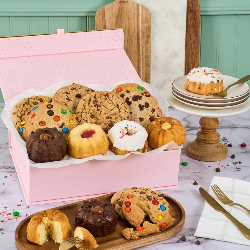 Baked Goods and Bundt Cakes Gift Tower