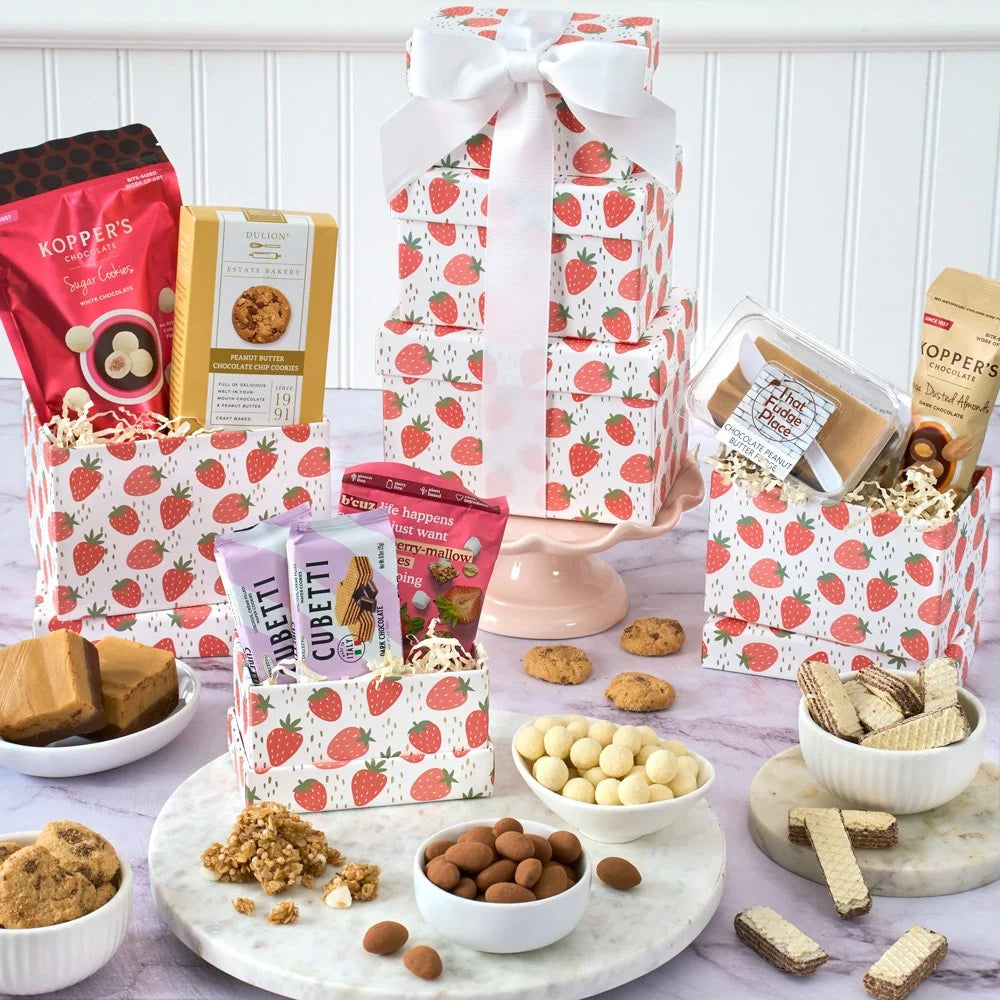 Chocolate Strawberry Gift Tower