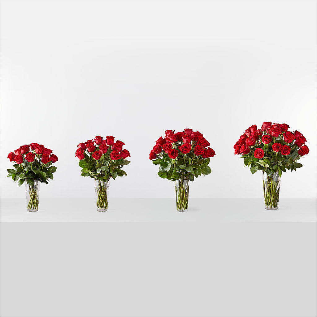 Long Stem Red Rose Bouquet –  The Flower Factory, Tarzana CA