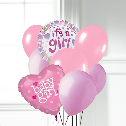 Balloon Bouquet Baby Girl –  The Flower Factory, Tarzana CA