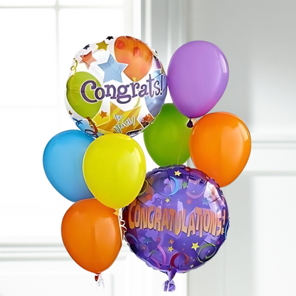 Balloon Bouqet Congratulations –  The Flower Factory, Tarzana CA