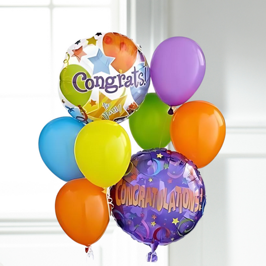 Balloon Bouqet Congratulations