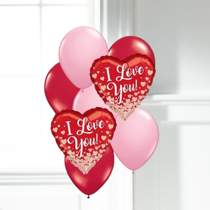 Balloon Bouquet Love –  The Flower Factory, Tarzana CA
