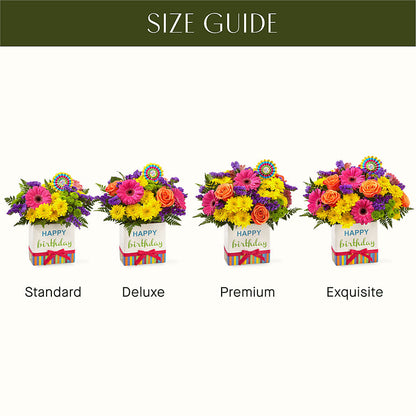 Birthday Brights Bouquet –  The Flower Factory, Tarzana CA