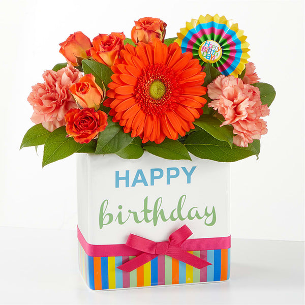 Birthday Surprise Bouquet–The Flower Factory