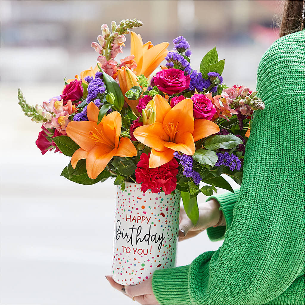 Birthday Palooza Bouquet –  The Flower Factory, Tarzana CA