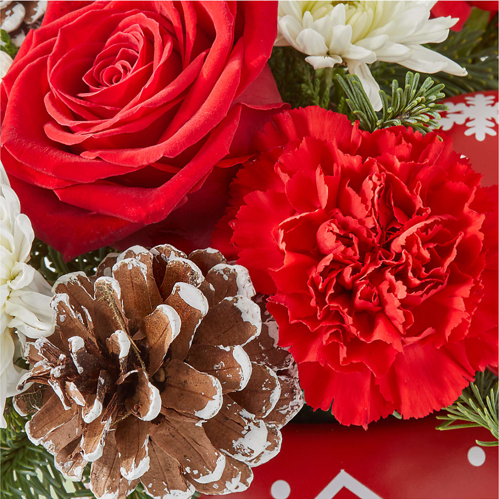 Christmas Village Ornament –  The Flower Factory, Tarzana CA