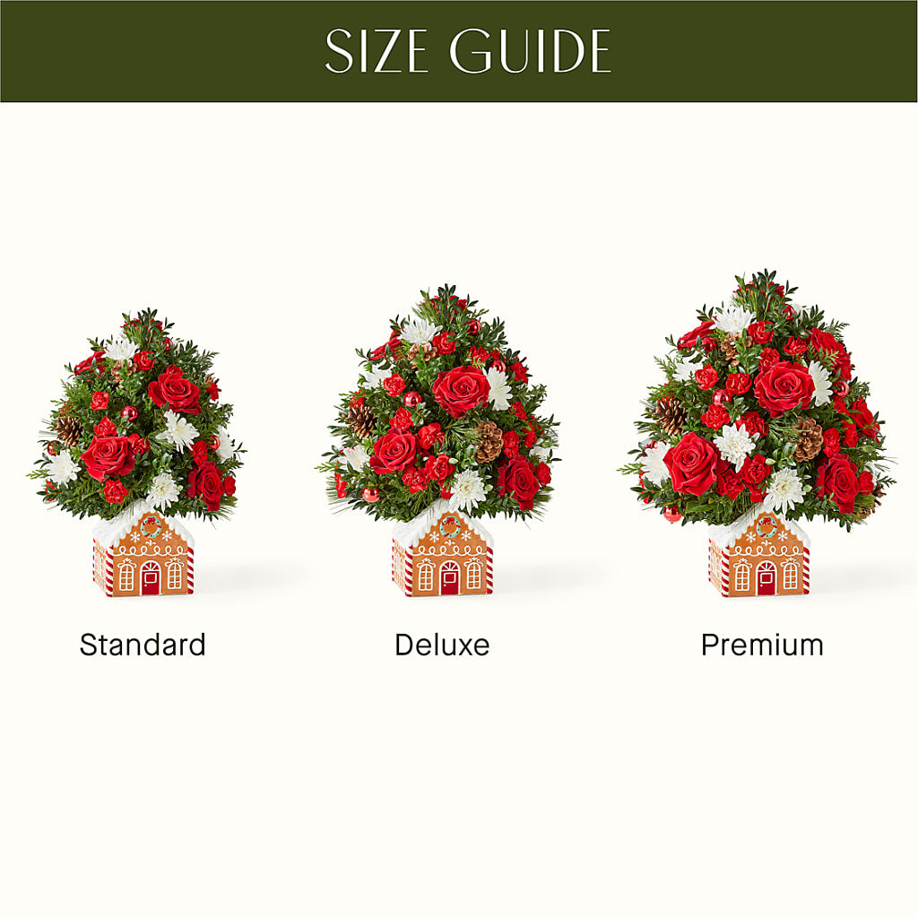 Spiced Gingerbread Tree –  The Flower Factory, Tarzana CA