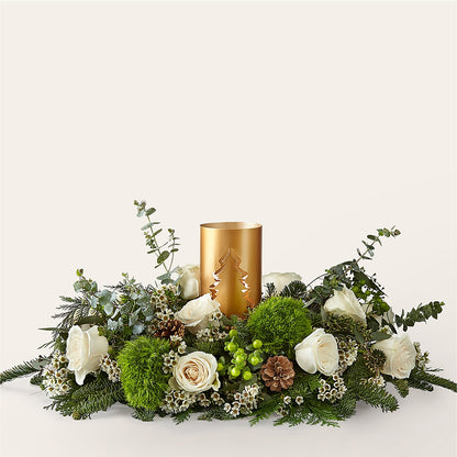 Chestnuts Roasting Centerpiece –  The Flower Factory, Tarzana CA