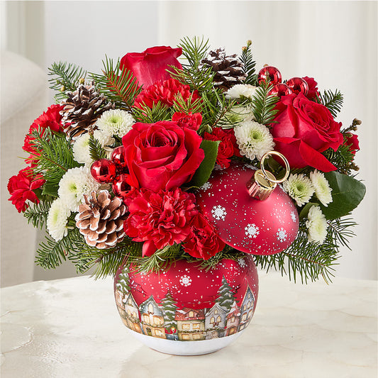 Christmas Carols Ornament –  The Flower Factory, Tarzana CA