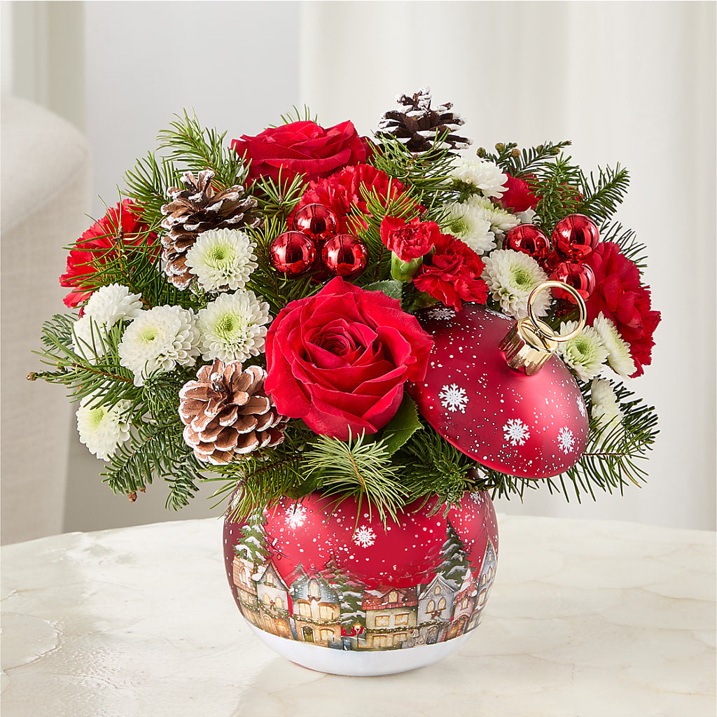 Christmas Carols Ornament –  The Flower Factory, Tarzana CA
