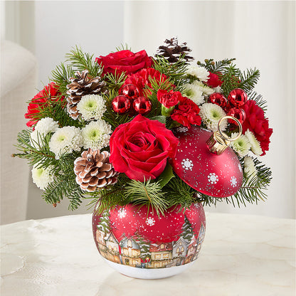 Christmas Carols Ornament –  The Flower Factory, Tarzana CA