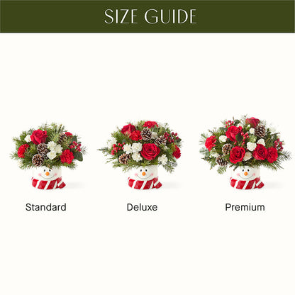 Jolly Snowman Bouquet –  The Flower Factory, Tarzana CA