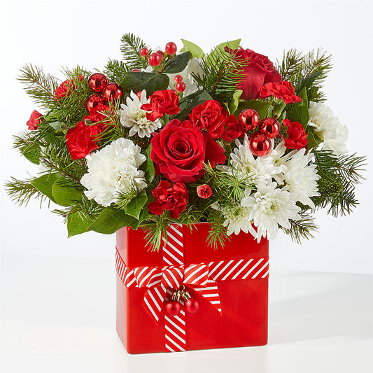 Presents Under the Tree Bouquet –  The Flower Factory, Tarzana CA
