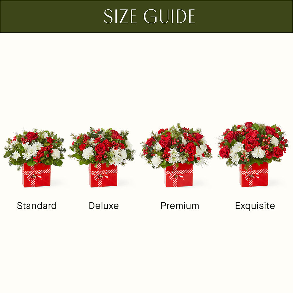 Presents Under the Tree Bouquet –  The Flower Factory, Tarzana CA