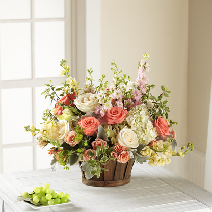 Bouquet de jardin généreux