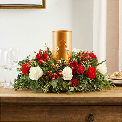 December Dreams Centerpiece –  The Flower Factory, Tarzana CA