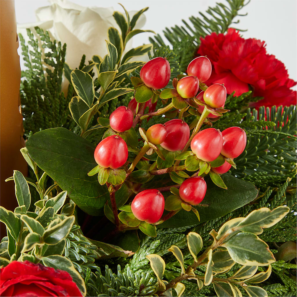 December Dreams Centerpiece –  The Flower Factory, Tarzana CA