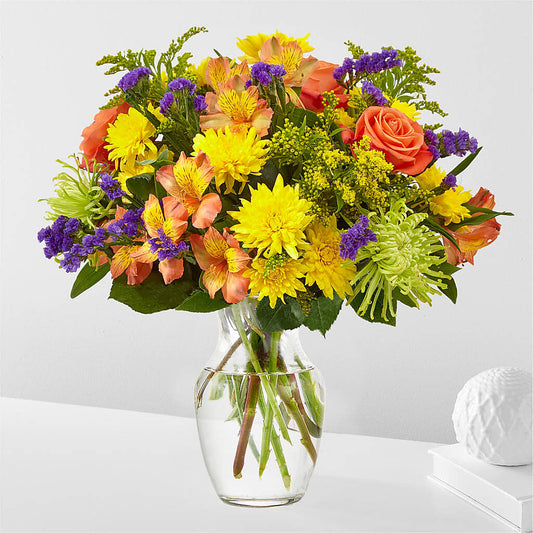 Marmalade Skies Bouquet –  The Flower Factory, Tarzana CA