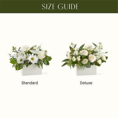 Fresh Linen Box Bouquet –  The Flower Factory, Tarzana CA