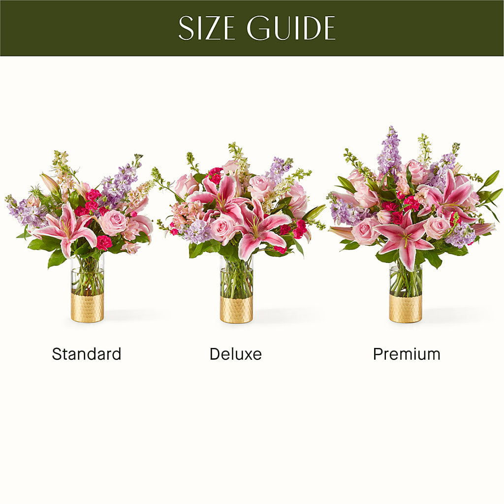 Mauvelous Bouquet –  The Flower Factory, Tarzana CA