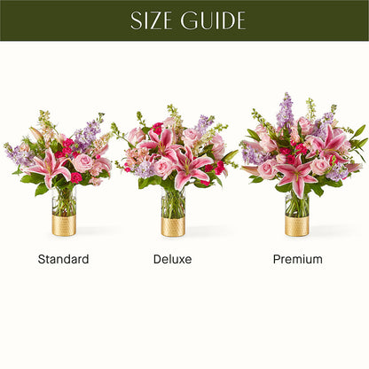 Mauvelous Bouquet –  The Flower Factory, Tarzana CA