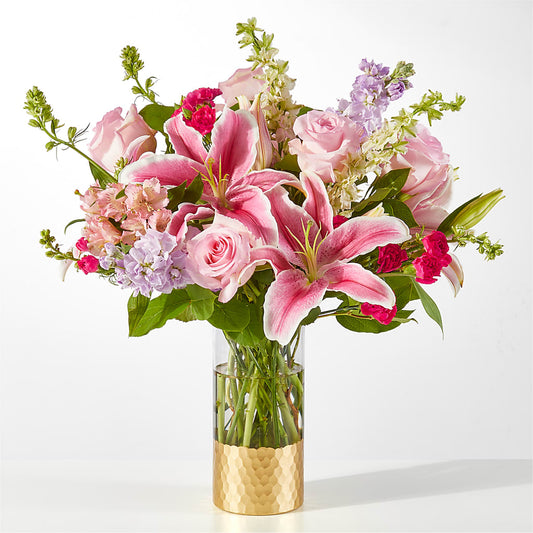 Mauvelous Bouquet –  The Flower Factory, Tarzana CA
