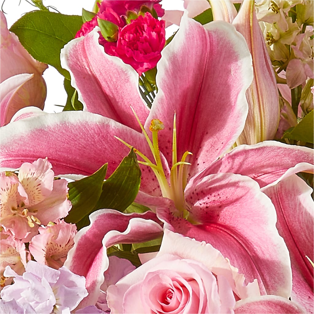 Mauvelous Bouquet –  The Flower Factory, Tarzana CA