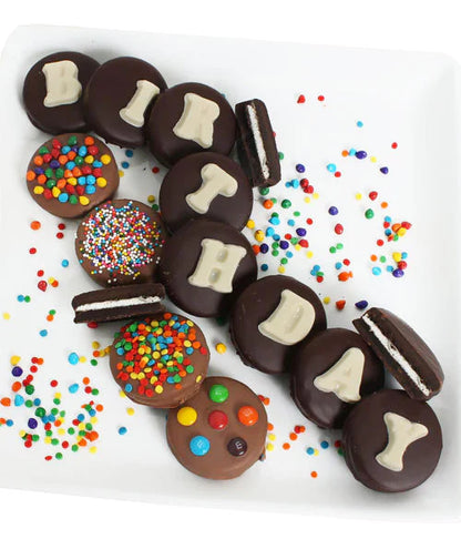 BIRTHDAY - Decorated Chocolate-Dipped OREO® –  The Flower Factory, Tarzana CA