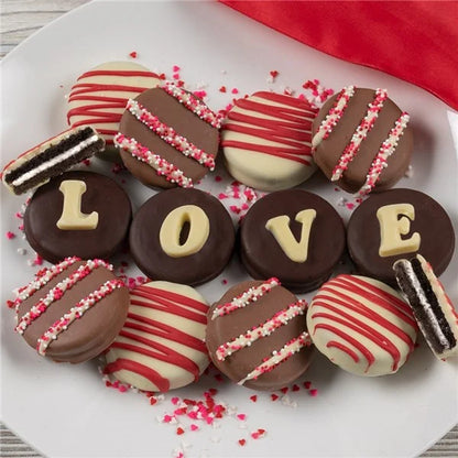 LOVE - Decorated Chocolate-Dipped OREO® –  The Flower Factory, Tarzana CA