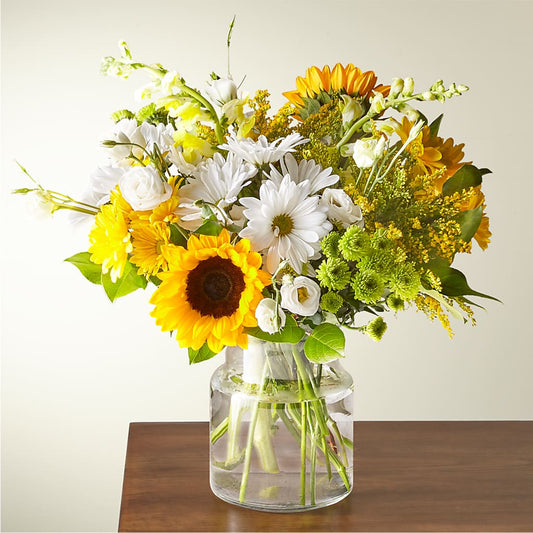 Hello Sunshine Bouquet –  The Flower Factory, Tarzana CA