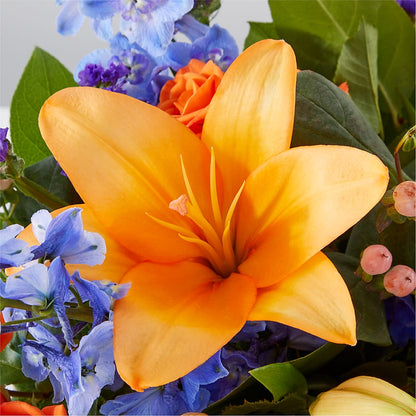 Radiant Citrus Box Bouquet –  The Flower Factory, Tarzana CA