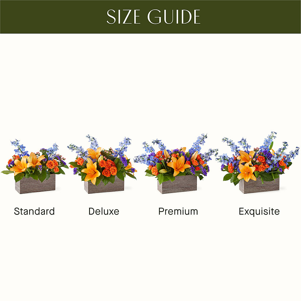 Radiant Citrus Box Bouquet –  The Flower Factory, Tarzana CA