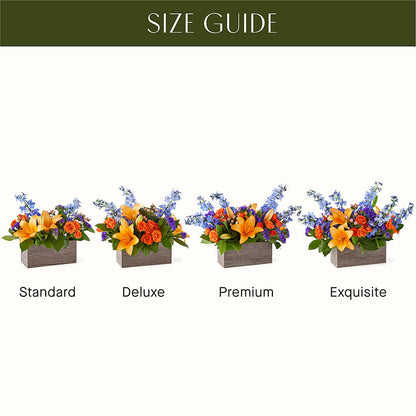 Radiant Citrus Box Bouquet –  The Flower Factory, Tarzana CA