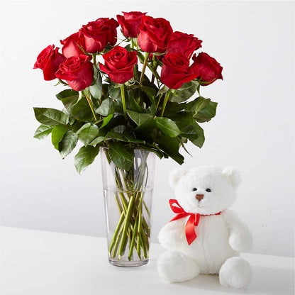 Romantic Long Stem Red Rose Bouquet Bundles –  The Flower Factory, Tarzana CA