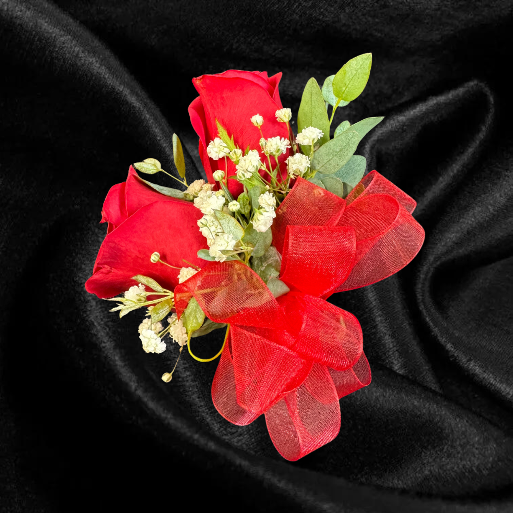 Double Rose Corsage