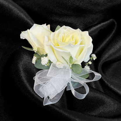 Double Rose Corsage