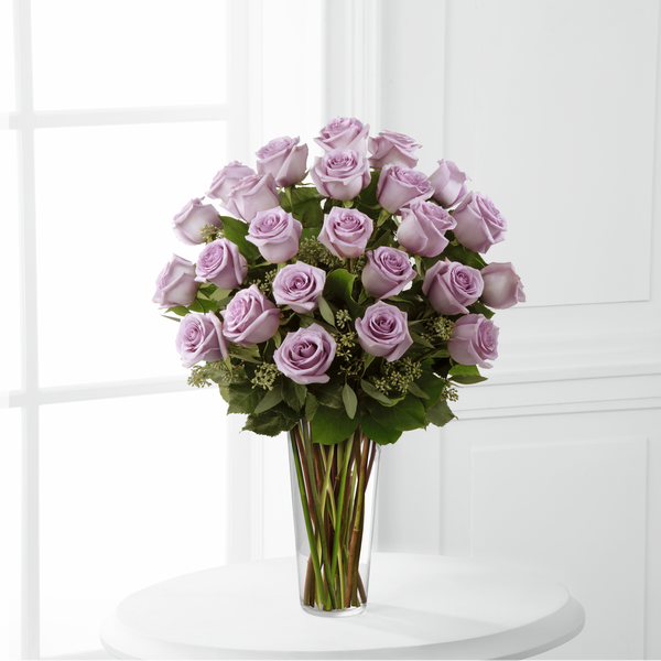 Bouquet de roses lavande