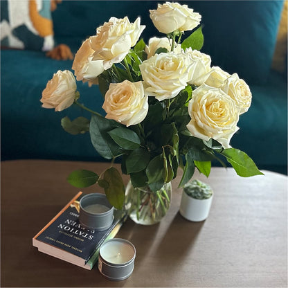 Long Stem Yellow Rose Bouquet –  The Flower Factory, Tarzana CA