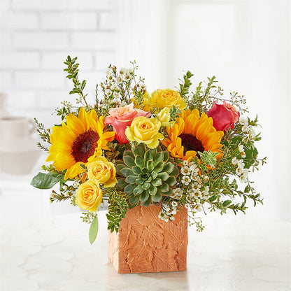 Sunflower Season Bouquet –  The Flower Factory, Tarzana CA