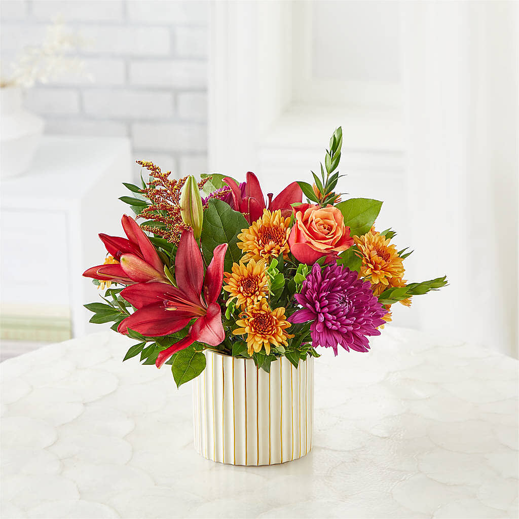 Burgundy Landscape Bouquet –  The Flower Factory, Tarzana CA