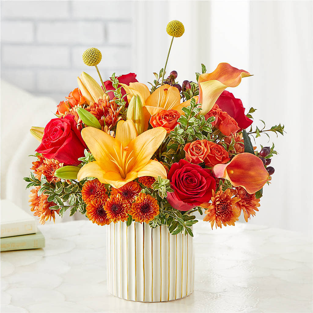 Scarlet Skies Bouquet –  The Flower Factory, Tarzana CA