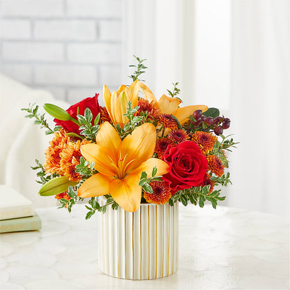 Scarlet Skies Bouquet –  The Flower Factory, Tarzana CA