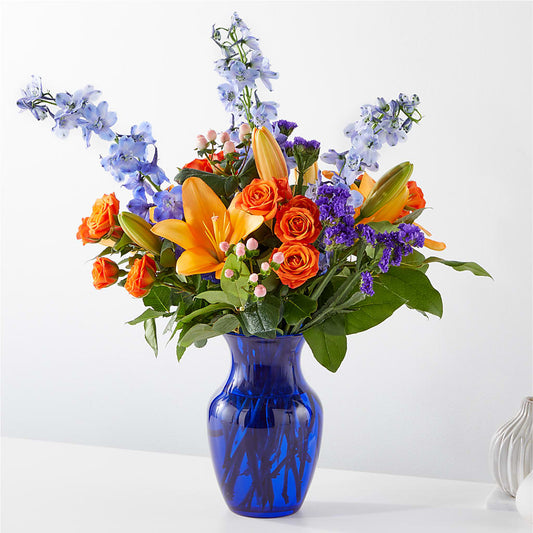 Radiant Citrus Bouquet –  The Flower Factory, Tarzana CA