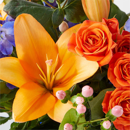 Radiant Citrus Bouquet –  The Flower Factory, Tarzana CA